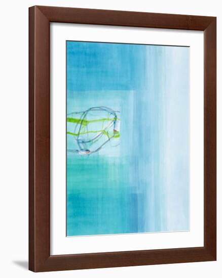 Untitled, c.2003 (Blue)-Susanne Stähli-Framed Art Print