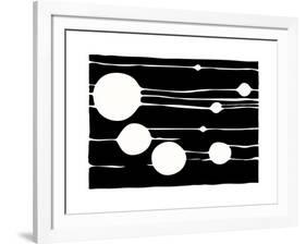 Untitled, c.2009 (black)-Carl Abbott-Framed Serigraph