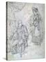 Untitled, C1815-1865-Eugene Deveria-Stretched Canvas