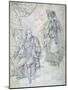 Untitled, C1815-1865-Eugene Deveria-Mounted Giclee Print
