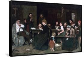 Untitled, C1864-1900-Mihaly Munkacsy-Framed Stretched Canvas