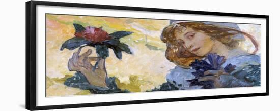 Untitled, C1880-1930-Alphonse Mucha-Framed Giclee Print