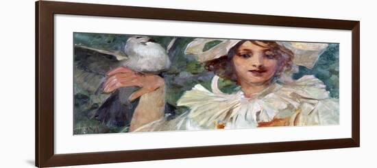 Untitled, C1880-1930-Alphonse Mucha-Framed Giclee Print