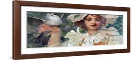 Untitled, C1880-1930-Alphonse Mucha-Framed Giclee Print