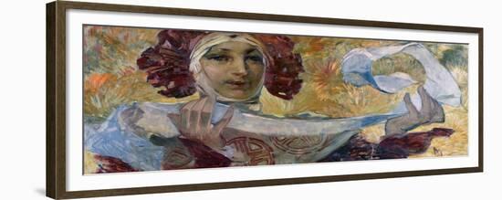 Untitled, C1880-1930-Alphonse Mucha-Framed Giclee Print