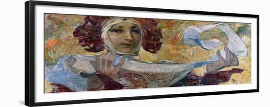 Untitled, C1880-1930-Alphonse Mucha-Framed Giclee Print