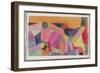 (Untitled) Colour Composition, C.1914 (W/C and Pencil on Paper)-Paul Klee-Framed Giclee Print