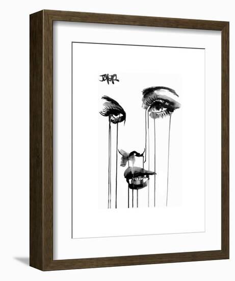 Untitled Face #4-Loui Jover-Framed Art Print