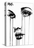 Untitled Face #4-Loui Jover-Stretched Canvas