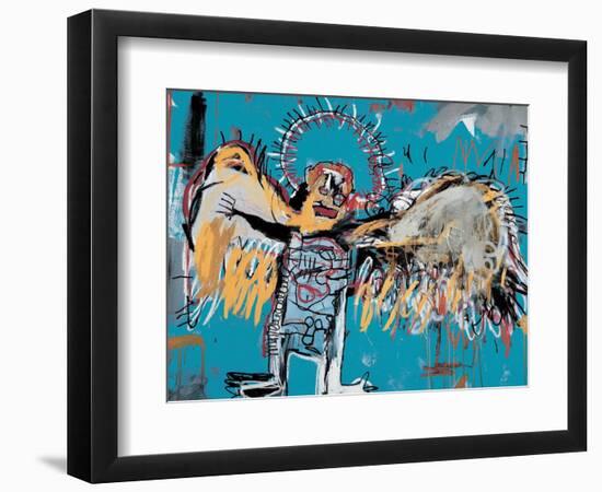 Untitled (Fallen Angel), 1981-Jean-Michel Basquiat-Framed Premium Giclee Print