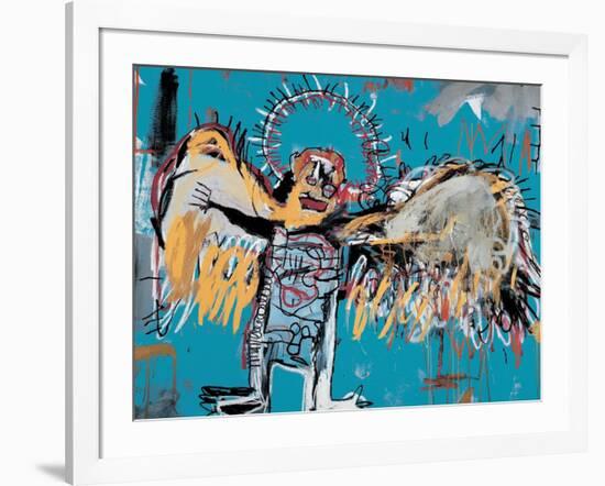 Untitled (Fallen Angel), 1981-Jean-Michel Basquiat-Framed Giclee Print