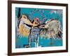 Untitled (Fallen Angel), 1981-Jean-Michel Basquiat-Framed Giclee Print