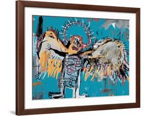 Untitled (Fallen Angel), 1981-Jean-Michel Basquiat-Framed Giclee Print