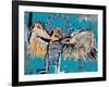 Untitled (Fallen Angel), 1981-Jean-Michel Basquiat-Framed Giclee Print