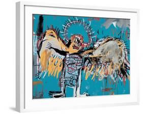 Untitled (Fallen Angel), 1981-Jean-Michel Basquiat-Framed Giclee Print