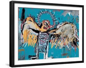 Untitled (Fallen Angel), 1981-Jean-Michel Basquiat-Framed Giclee Print