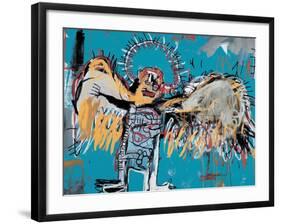 Untitled (Fallen Angel), 1981-Jean-Michel Basquiat-Framed Giclee Print