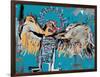 Untitled (Fallen Angel), 1981-Jean-Michel Basquiat-Framed Giclee Print