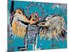 Untitled (Fallen Angel), 1981-Jean-Michel Basquiat-Mounted Premium Giclee Print