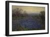 Untitled - Field of Bluebonnets (Oil on Canvas)-Julian Onderdonk-Framed Giclee Print