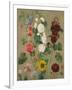 Untitled (Flowers)-Eugene Delacroix-Framed Giclee Print