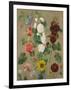 Untitled (Flowers)-Eugene Delacroix-Framed Giclee Print