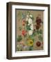 Untitled (Flowers)-Eugene Delacroix-Framed Giclee Print