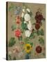 Untitled (Flowers)-Eugene Delacroix-Stretched Canvas