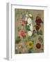 Untitled (Flowers)-Eugene Delacroix-Framed Giclee Print