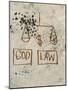 Untitled (God - Law)-Jean-Michel Basquiat-Mounted Giclee Print