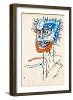 Untitled (Head of Madman), 1982-Jean-Michel Basquiat-Framed Giclee Print