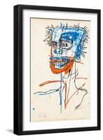 Untitled (Head of Madman), 1982-Jean-Michel Basquiat-Framed Giclee Print