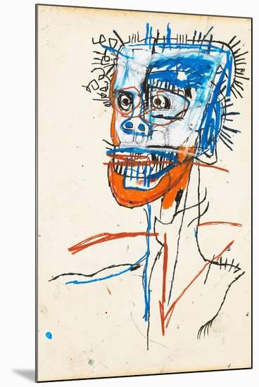 Untitled (Head of Madman), 1982-Jean-Michel Basquiat-Mounted Giclee Print