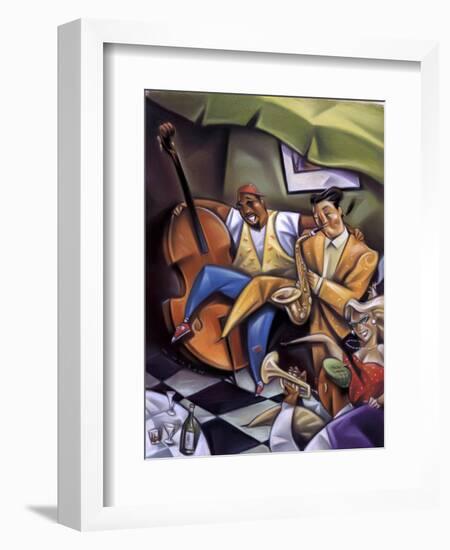 Untitled, (Jazz)-Russ Wilson-Framed Giclee Print