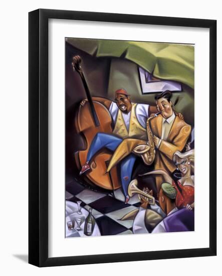 Untitled, (Jazz)-Russ Wilson-Framed Giclee Print