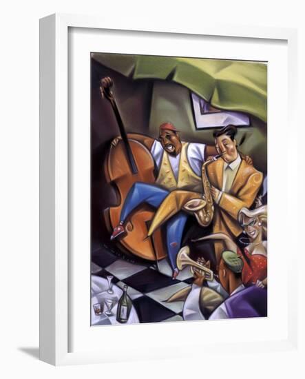 Untitled, (Jazz)-Russ Wilson-Framed Giclee Print