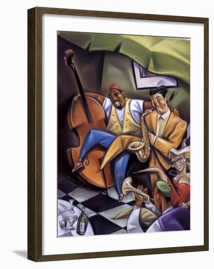 Untitled, (Jazz)-Russ Wilson-Framed Giclee Print