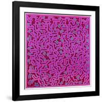 Untitled, June 1, 1984-Keith Haring-Framed Premium Giclee Print