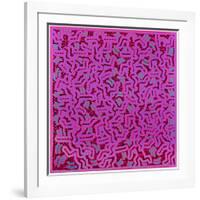 Untitled, June 1, 1984-Keith Haring-Framed Giclee Print