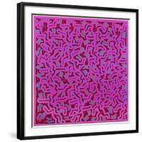 Untitled, June 1, 1984-Keith Haring-Framed Giclee Print