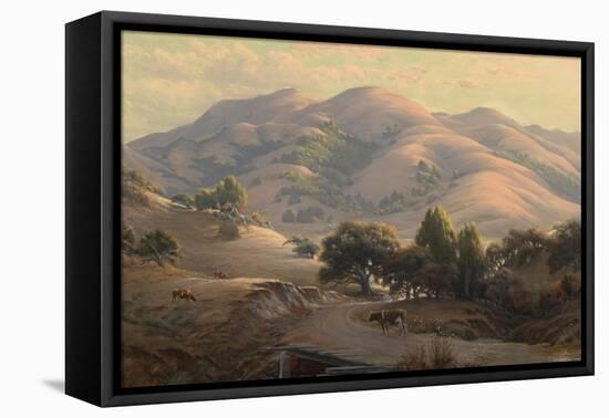 Untitled (Landscape with Mount Tamalpais), 1908-Jack Wisby-Framed Stretched Canvas