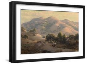 Untitled (Landscape with Mount Tamalpais), 1908-Jack Wisby-Framed Giclee Print