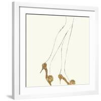 Untitled (Legs and High Heels), c. 1957-null-Framed Art Print