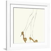 Untitled (Legs and High Heels), c. 1957-null-Framed Art Print
