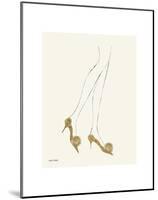 Untitled (Legs and High Heels), c. 1957-Andy Warhol-Mounted Art Print