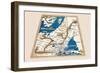 Untitled Map-Ptolemy-Framed Art Print