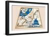 Untitled Map-Ptolemy-Framed Art Print