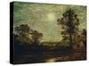 Untitled (Moonlit Landscape)-Ralph Albert Blakelock-Stretched Canvas