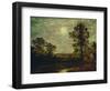 Untitled (Moonlit Landscape)-Ralph Albert Blakelock-Framed Giclee Print