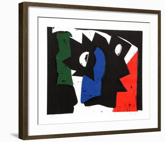 Untitled - O-Charlie Hewitt-Framed Limited Edition